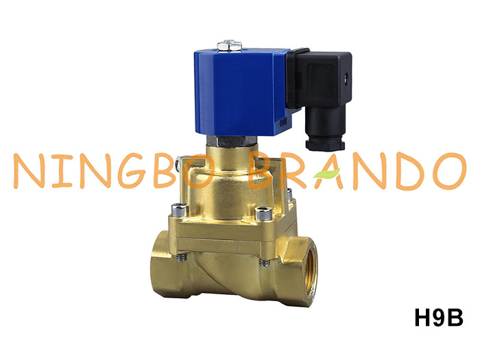 100 bar Yüksek Basınçlı Su Hava Bakır Solenoid Valf 3/8'' 1/2' 3/4' 1' 220VAC 24VDC