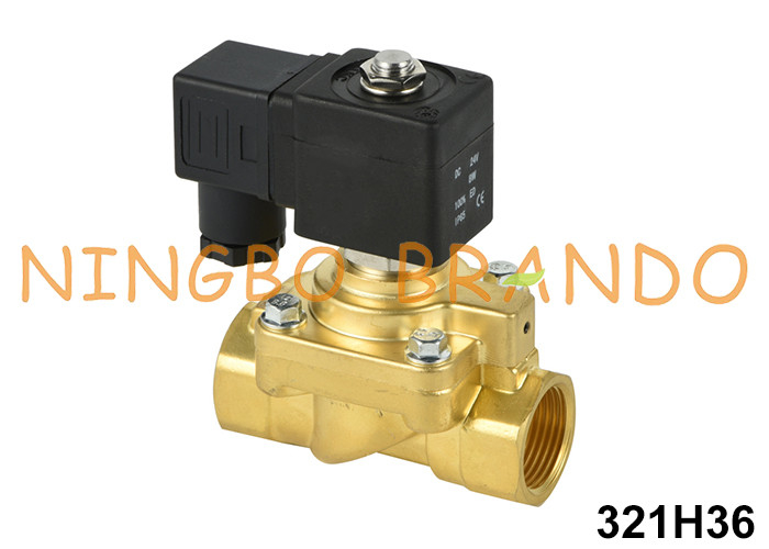 3/4' 321H36 Şişeler üfleme makinesi için yüksek basınçlı solenoid valfi 24V 220V