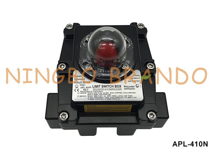 APL-410N Patlama Kanıtlı Limit Değiştirme Kutusu Küre Valfi için Valf Konumu Göstergesi