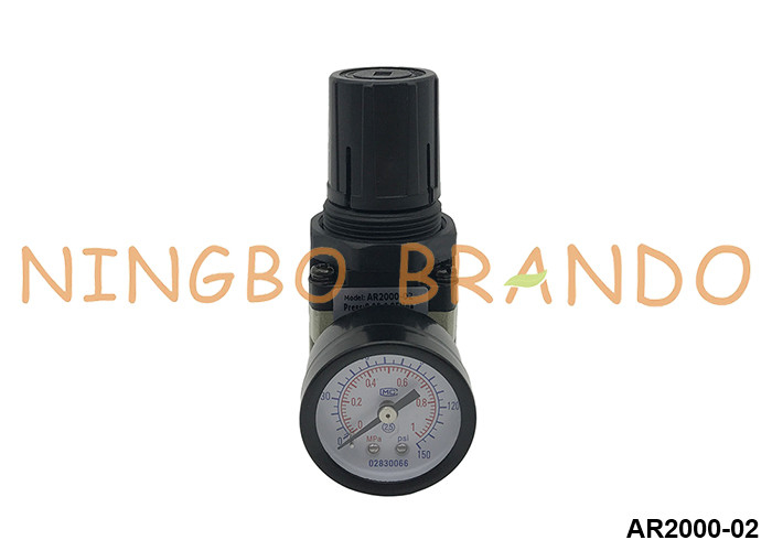 AR2000-02 SMC Tipi Pnömatik Hava Basıncı Düzenleyicisi 1/4''' 10 bar