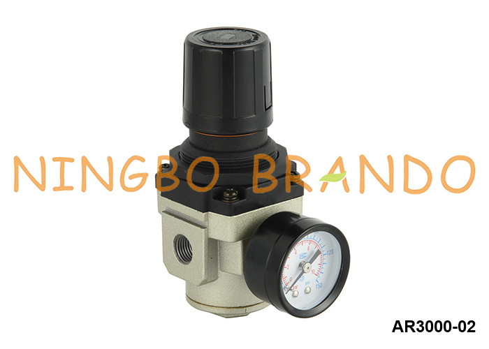 AR3000-02 SMC Tipi Pnömatik Hava Basıncı Düzenleyicisi 1/4'' 1 MPa'lık Ölçümlü