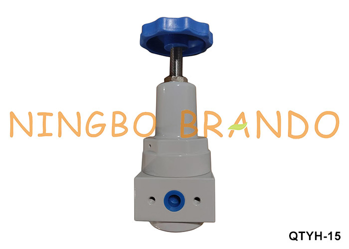 QTYH-15 1/2'' 35 bar Yüksek Basınçlı Pnömatik Hava Düzenleyicisi Basınç Düşükleyici Valf