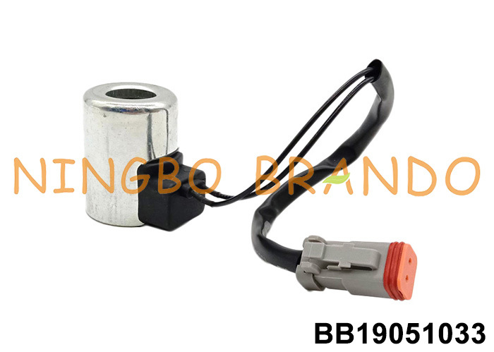 12V 24V Pilot Güvenlik Kilidi Valf Bobini XE60/75/80/135/150/200/215/230 Ekskavatör için