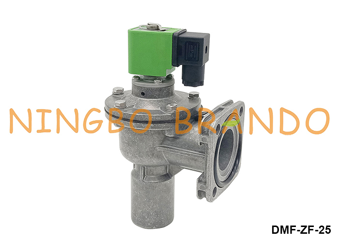 Toz Toplayıcı 24VDC 110VAC 220VAC için BFEC DMF-ZF-25 Flanşlı Darbe Jet Valfi