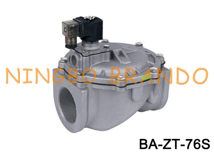 Toz toplayıcısı için 3' 'Direct Through Pulse Jet Solenoid Valve 24V 110V 220V