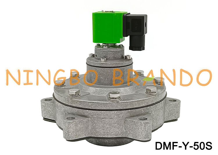 DMF-Y-50S Nabız Valfi BFEC 2 inç Alüminyum gömülü tip Nabız Solenoid Valfi