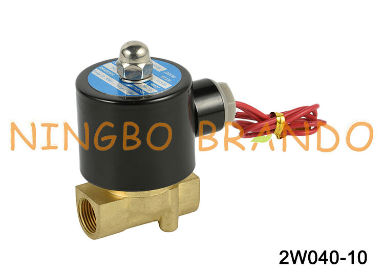 2W040-10 Doğrudan Etkili Normalde Kapalı 3/8 İnç Su Solenoid Valfı AC220V
