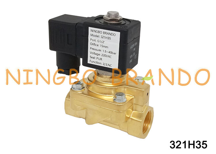 Parker Tip 321H35 2 Yollu Normalde Kapalı G1/2'' 40 Bar Pnömatik Solenoid Valf