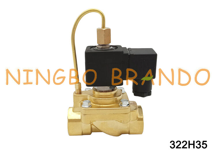 Parker Tip G1/2'' 322H35 Normalde Açık Solenoid Valf Yüksek Basınç 40 bar