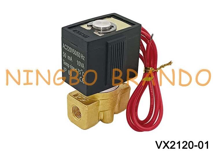SMC Tip VX2120-01 Doğrudan Kumandalı 2 Yollu Solenoid Valf 1/8'' AC220V DC24V