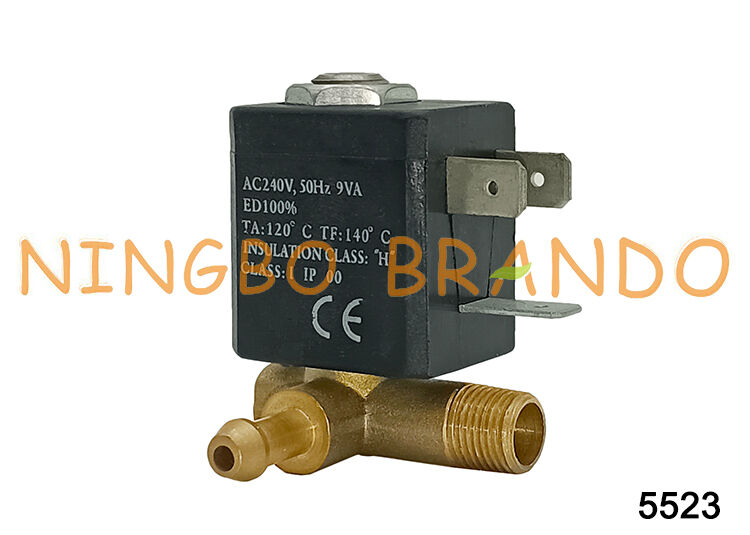 Pirinç Solenoid Valf CEME Tip 5523 NC 10bar 12V 24V 110V 220V