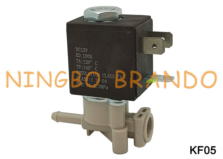 2 Yollu Normalde Kapalı Naylon Plastik Su Solenoid Valfı 1/8 '' DC12V KF05