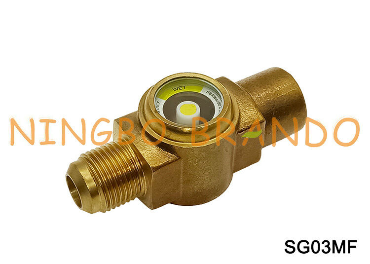 Danfoss Tipi SGN SGI Alçak Basınç Gözetleme Camı 1/4'' 3/8'' 1/2'' Havşa iç x dış