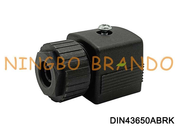 Tip 2508 Solenoid Bobin Kablo Fiş Konnektörü DIN43650A 18mm DIN 43650 Tip A