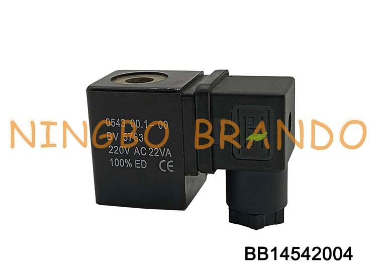 0543 Nass Mıknatıslı Tip Solenoid Bobin 12V 24V DC 110V 220V AC