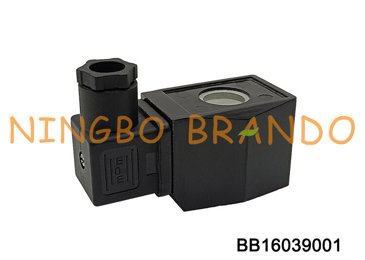CKD Tipi Bobin AB410 Plastik Solenoid Valf Bobini İç Deliği 16mm 220V 24V