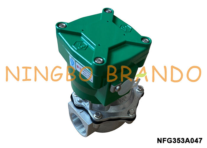 NFG353A047 Patlamaya Dayanıklı ASCO Tipi Darbe Valfi Patlamaya Dayanıklı Alev Geçirmez 1.5''