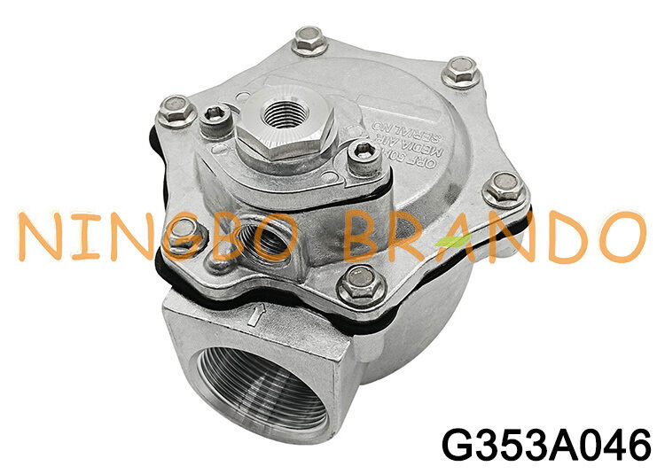 ASCO Tip G353A046 1 1/2 inç Hava Kontrol Uzaktan Pilot Çift Diyaframlı Vana