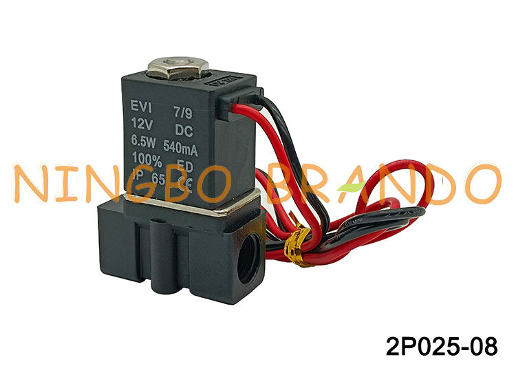 2P025-08 1/4'' 2-Way Normally Closed Solenoid Valve 2.5mm Direct-Acting Valve