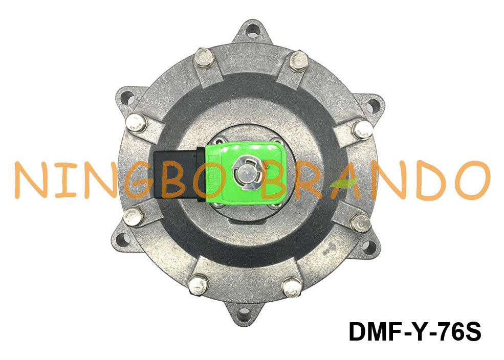 3 &quot;DMF-Y-76S BFEC Batık Elektromanyetik Darbe Vanası, Depo 24VDC 220VAC
