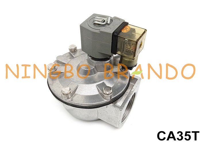 CA35T 1-1 / 2'' Torba Filtre için Pulse Jet Solenoid Valf 24Volt 220Volt