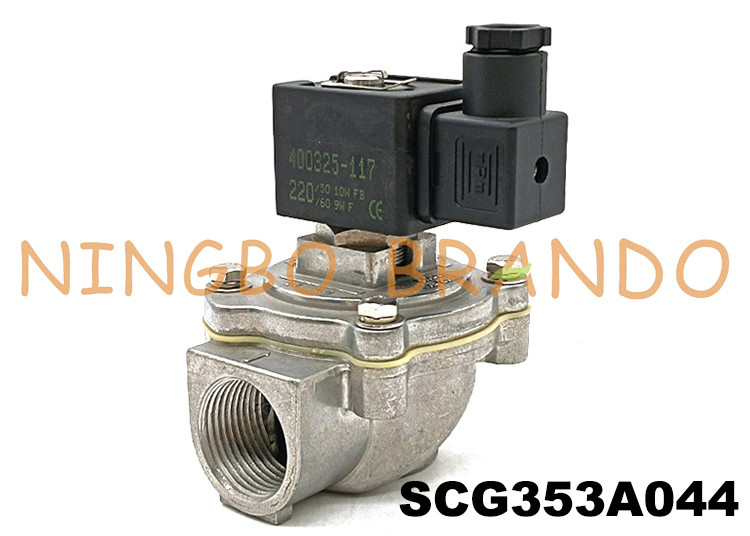 1&quot; SCG353A044 ASCO Tipi Dik Açılı Pulse Jet Vana 353 Serisi Torbalı İçin