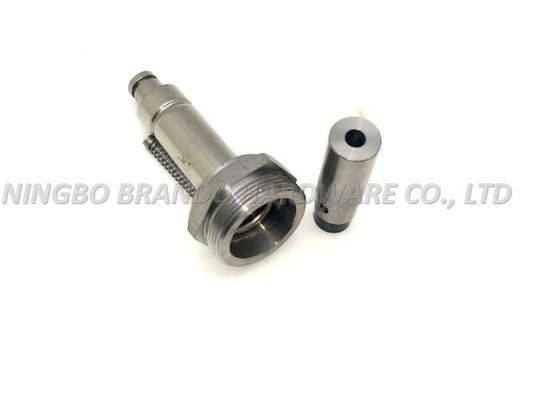 2 / 2 Way Solenoid Stem Thread Connection Seat Movable Core With Air Exhausted Vent