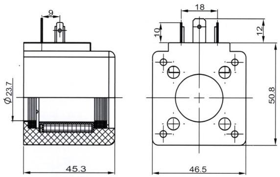 Bobina Solenoide De Pin Redondo 02124661 12v 30w Válvula De | Meses sin