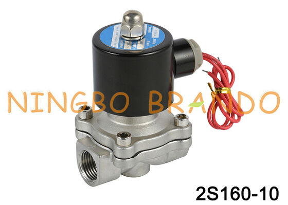 SUW-10 2S160-10 G3/8 Paslanmaz Çelik Solenoid Valf