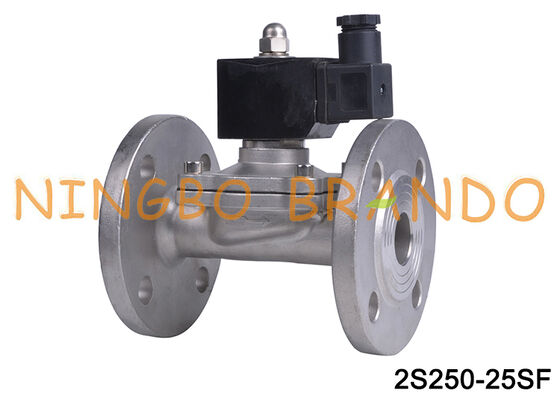 2S250-25 SUWF-25 F1'' 2/2 Yollu Paslanmaz Çelik Flanşlı Solenoid Valf