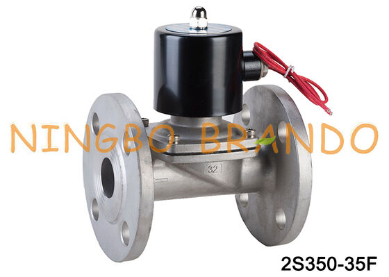 2S350-35 2/2 Way DN35 Flange Paslanmaz Çelik Solenoid Valf
