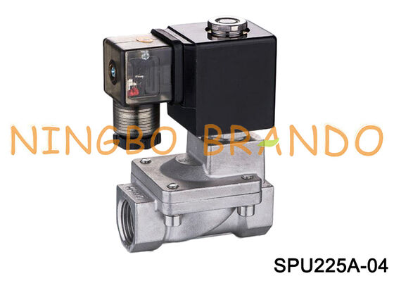 1/2'' SPU225A-04 Shako Tip 2/2 Yollu Solenoid Valf SPU225A Serisi 220V