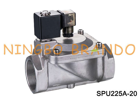 2 inç Paslanmaz Çelik Solenoid Valf Shako Tipi SPU225A-20