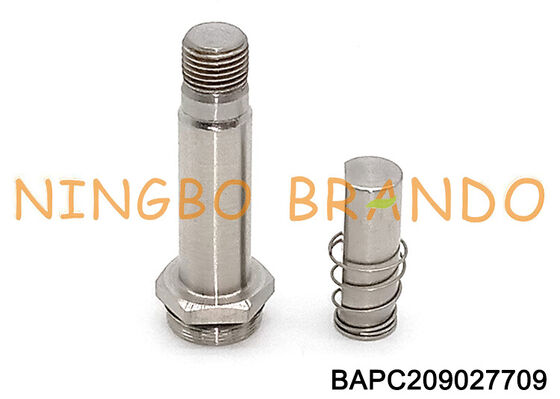 S9 2/2 Yollu NC Dişli Paslanmaz Çelik Solenoid Valf Armatür Piston Çekirdek Borusu