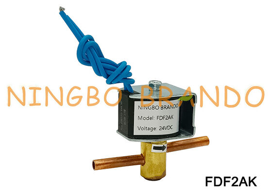 Solenoid Valf FDF2AK NO Serisi Soğutma Valfı Sanhua Tip 1/4''