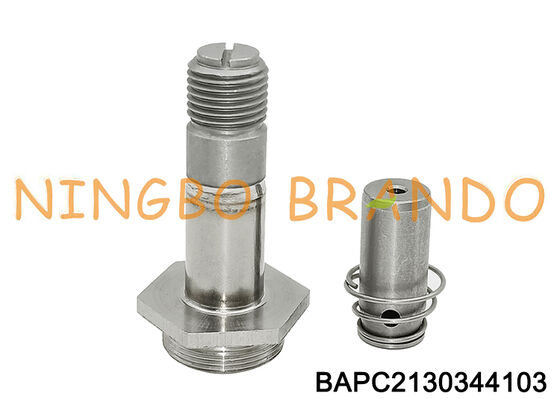 GC Tipi Solenoid Valf Armatür 2 Yollu NC Solenoid Piston Borusu ve Demir Çekirdek