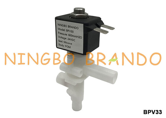 Kahve İçecek Otomatı Parçaları için Solenoid Valf 220V 110V 24V 12V