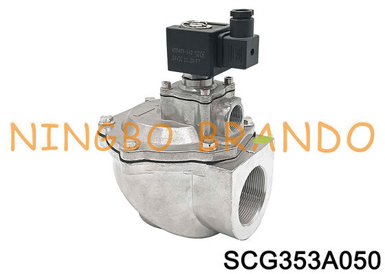 SCG353A050 AC220V 2 İnç Dik Açılı Darbe Vanası ASCO Tip 353 Serisi