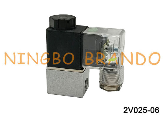 2V025-06 Normalde Kapalı Hava Su Yağ Solenoid Valfı 2V02506 DC12V