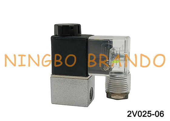AirTAC Tip 2V025-06 2/2 Yollu Solenoid Valf Doğrudan Etkili 12V/24V/110V/220V