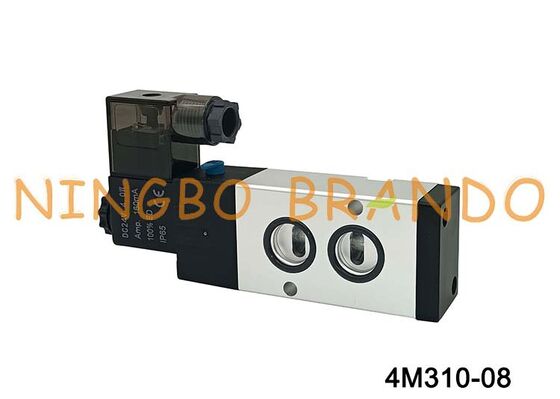 AirTAC Tip 4M310-08 Solenoid Valf 5/2 Yollu Pnömatik Yön Kontrol Valfı