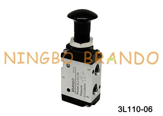Airtac Tip 3L110-06 3L İtme-Çekme Hava Kontrol Vanası 3/2 Yollu