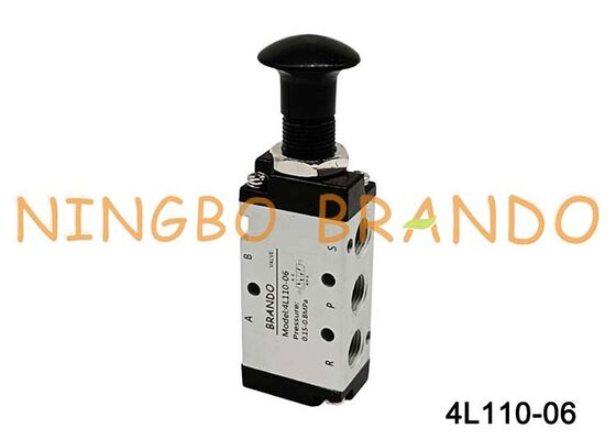 Airtac Tip 4L110-06 4L İtme-Çekme Hava Kontrol Vanası 5/2 Yollu