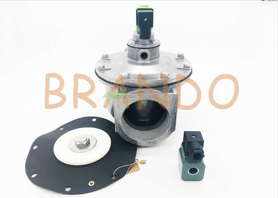 Toz Giderme için Dik Açı Büyük Boy Pnömatik Darbe Vanası 3 inç Liman Boyutu