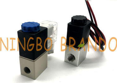 Airtac 2V025 Serisi 2V025 - 08 Alüminyum Pnömatik Solenoid Valf Direkt Olarak Hareket Eden Normalde Port Büyüklüğü 1/4 
