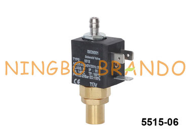 5515 CEME Tip 3 Yollu Normalde Kapalı Pirinç Solenoid Valf Kahve Makinesi Makinesi 24V 220V için