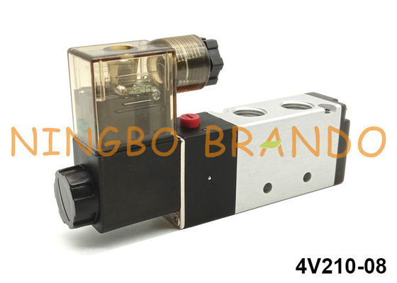 Airtac Tipi Pnömatik Hava Solenoid Valfı 4V210-08-DC24V 1/4 '' NPT