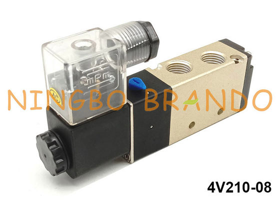 Airtac Tipi Pnömatik Hava Solenoid Valfı 1/4 '' 4V210-08 AC220V AC110V