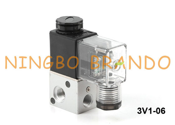 3V1-06 Airtac Tipi Pnömatik Solenoid Valf 3 Yollu 2 Pozisyon 24VDC