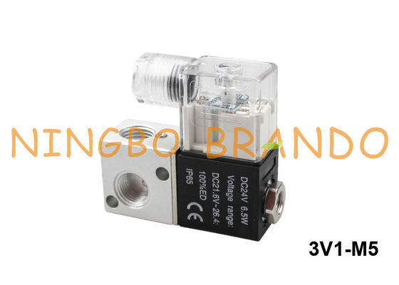 3V1-M5 Airtac Tip Pnömatik Solenoid Valf 3/2 Yollu 12V 24V 110V 220V